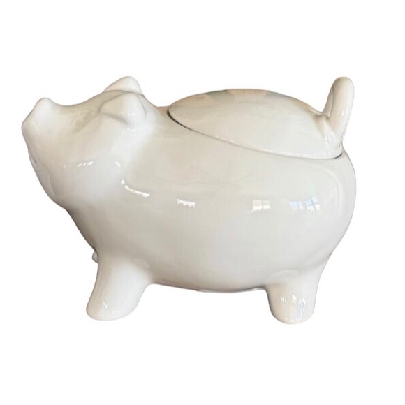 Rae Dunn little piggy canister NEW - Picture 2 of 3
